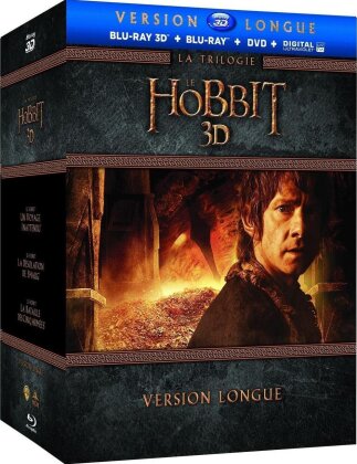 Le Hobbit - La Trilogie (Langfassung, 6 Blu-ray 3D + 9 Blu-rays + 6 DVDs)