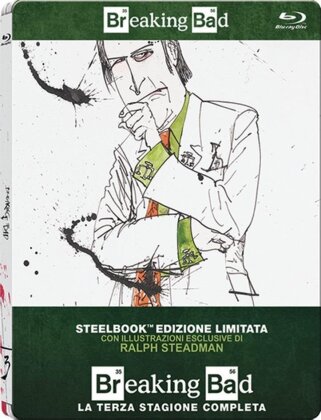 Breaking Bad - Stagione 3 (Limited Edition, Steelbook, 3 Blu-rays)