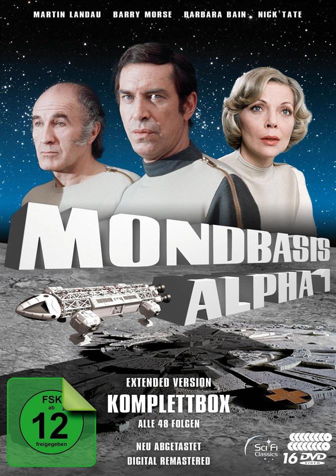 Mondbasis Alpha 1 - Komplettbox Extended Edition, Remastered, 16 DVDs