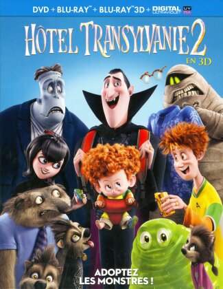 H&ocirc;tel Transylvanie 2 (2015) (Blu-ray 3D + Blu-ray + DVD)
