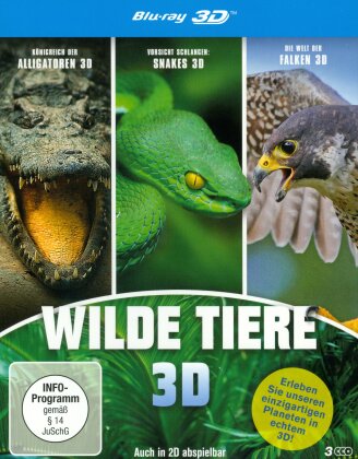 Wilde Tiere (3 Blu-ray 3D (+2D))