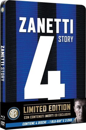 Zanetti Story (2015) (Edizione Limitata, Steelbook, Blu-ray + 3 DVD)