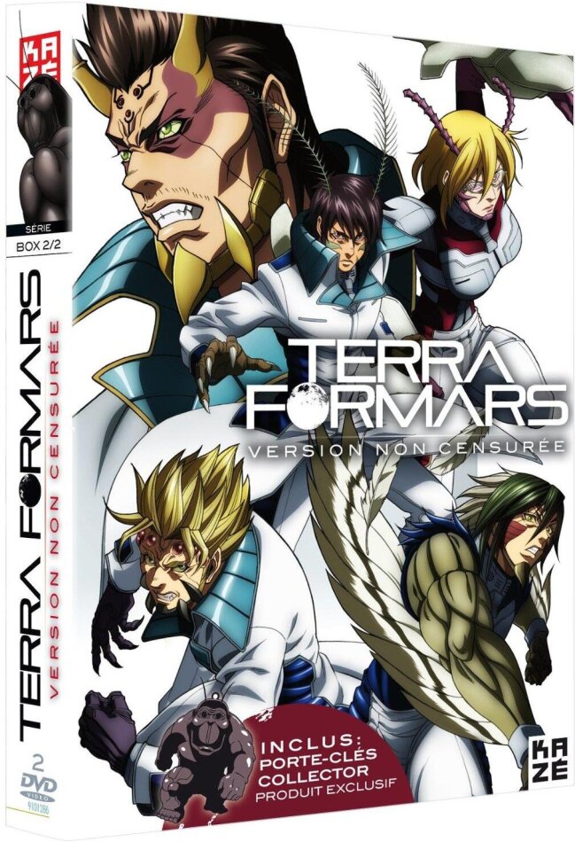 Terra Formars - Box Vol. 2 Porte-Clés Collector, Version non censurée, 2 DVD