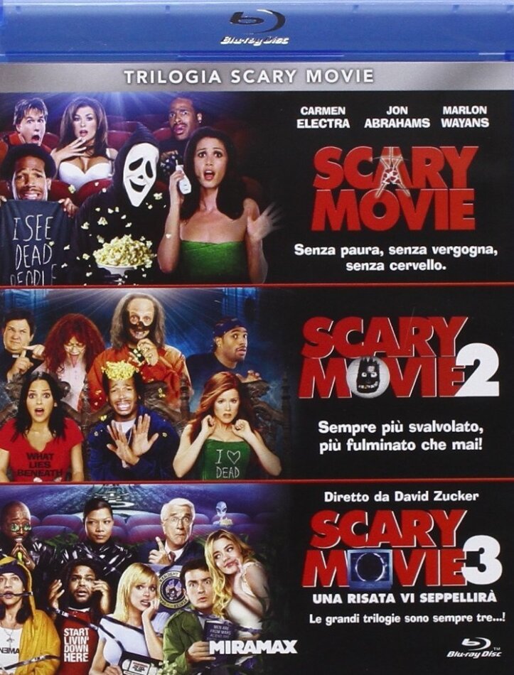 Scary Movie 1-3 - Trilogia 3 Blu-ray