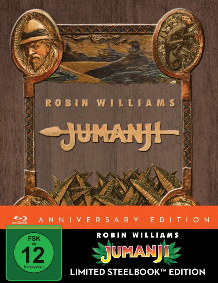 Jumanji (1995) Anniversary Edition, Steelbook