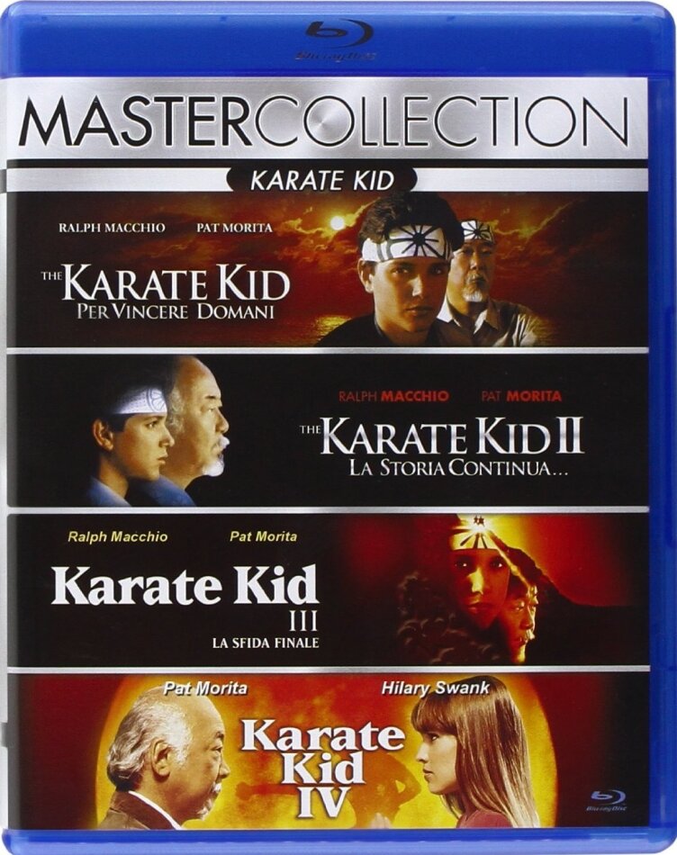 Karate Kid Collection Master Collection, 4 Blu-ray