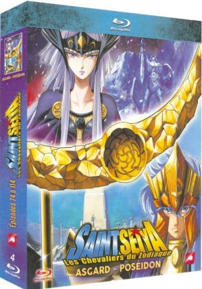Saint Seiya - Les chevaliers du Zodiaque - Asgard / Pos&eacute;idon (4 Blu-ray)
