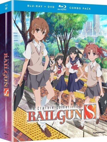A Certain Scientific Railgun S - Season 2 4 Blu-ray + 4 DVD