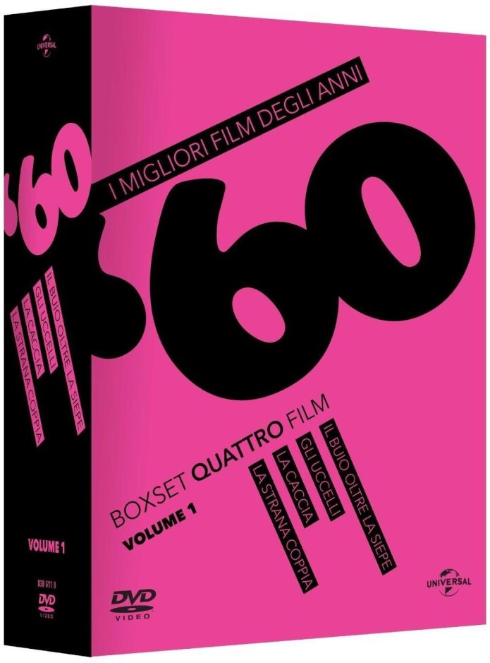I Migliori Film degli anni '60 - Vol. 1 4 DVDs