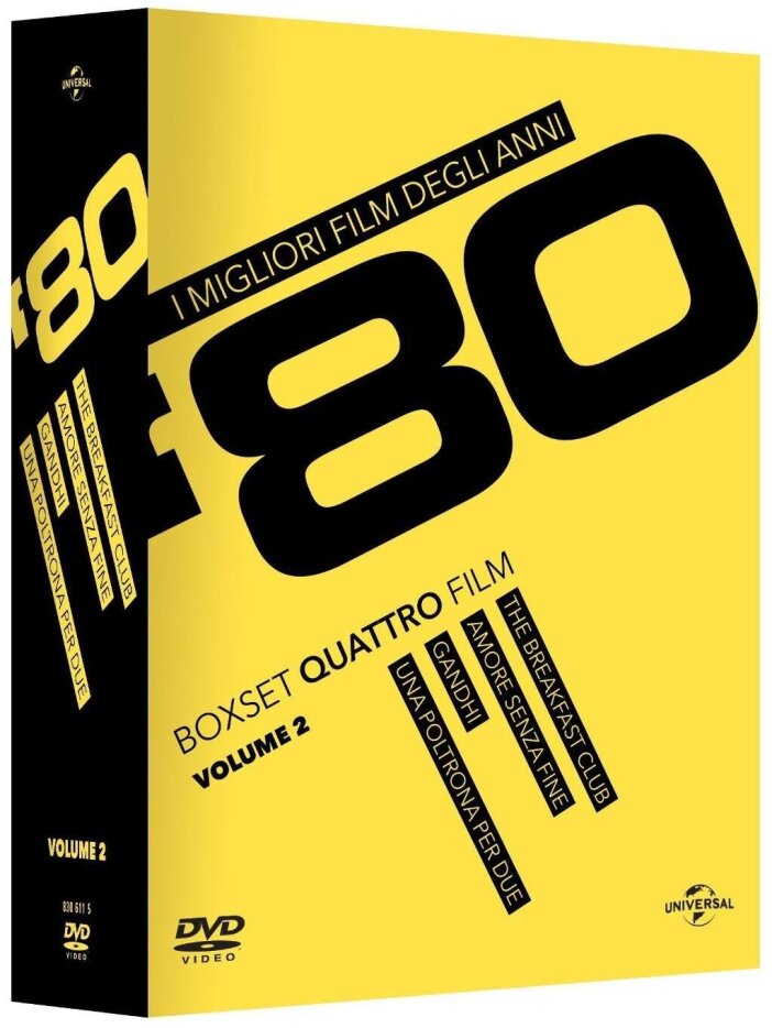 I Migliori Film degli anni '80 - Vol. 2 4 DVDs