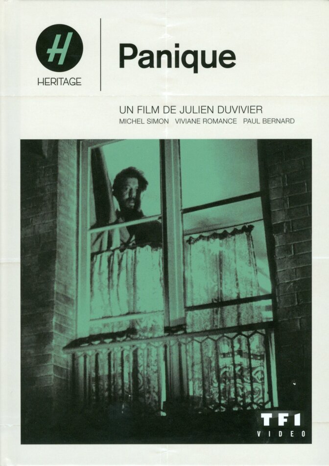Panique (1946) n/b, Mediabook, Blu-ray + DVD