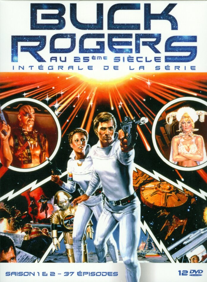 Buck Rogers au 25ème siècle - Intégrale de la série (Saison 1 & 2) 12 DVD