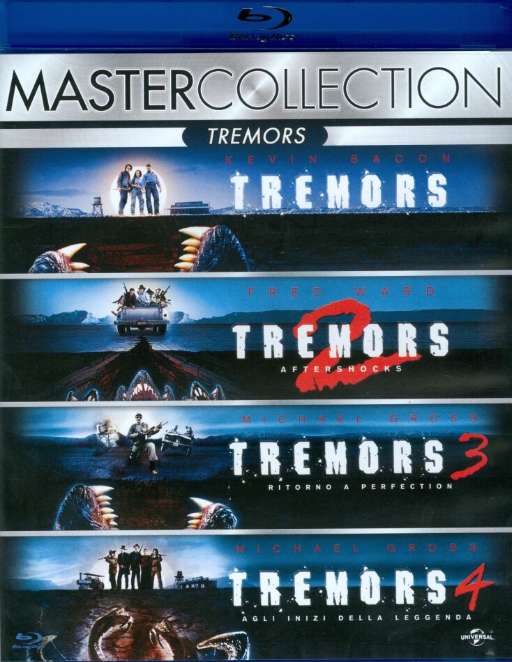 Tremors - Quadrilogia Master Collection, 4 Blu-ray