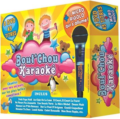 Karaoke - Bout'Chou Karaoke - + 1 Micro rigolo qui s'allume (3 DVDs)