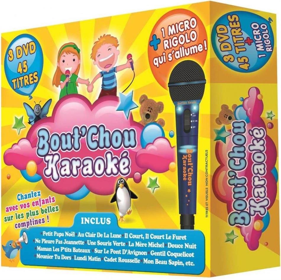 Karaoke - Bout'Chou Karaoke - + 1 Micro rigolo qui s'allume 3 DVDs