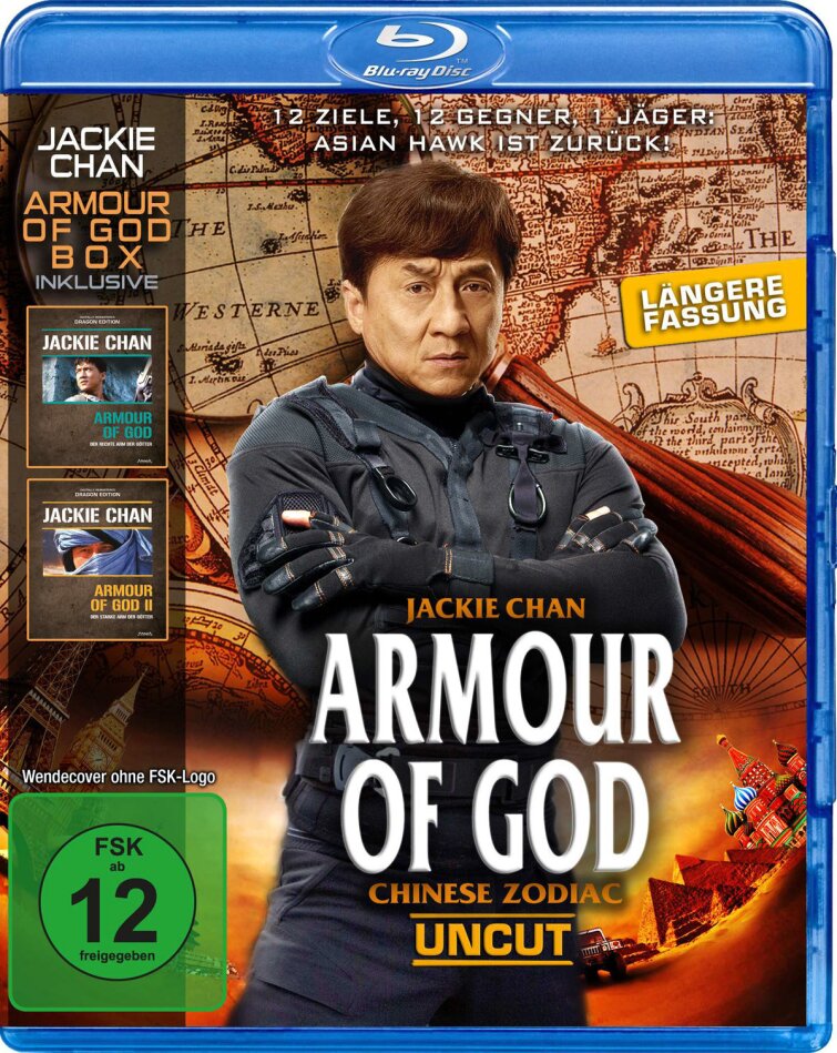 Armour of God 1 - 3 3 Blu-ray