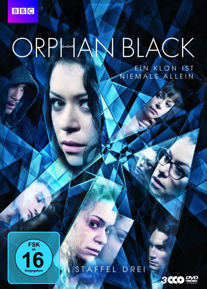 Orphan Black - Staffel 3 BBC, 3 DVDs