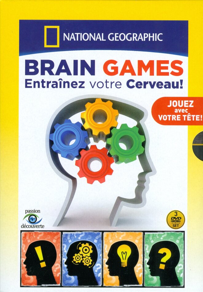 National Geographic - Brain Games - Entraînez votre cerveau (2013) 3 DVD