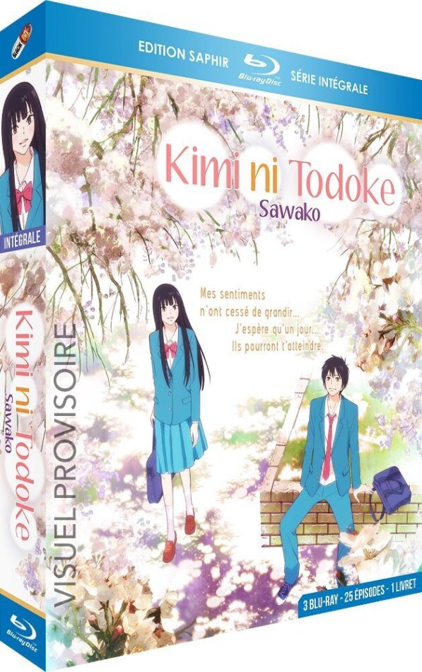 Sawako - Kimi ni todoke - L'intégrale Saison 1 Édition Saphir, 3 Blu-ray