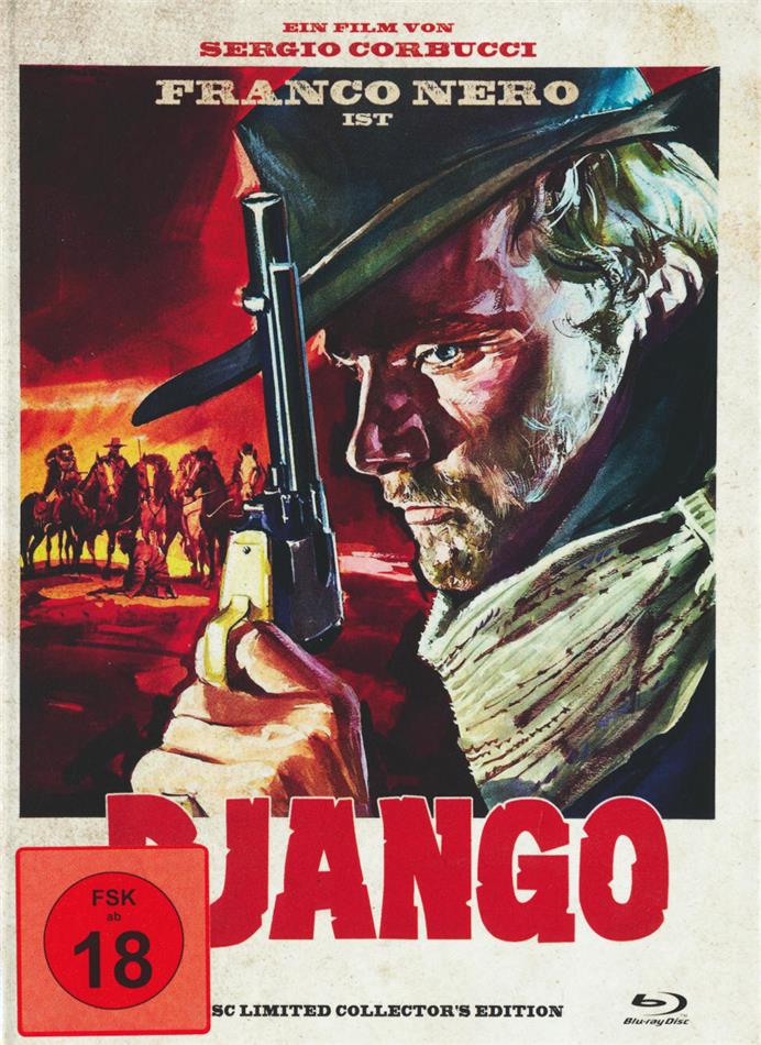Django (1966) Cover A, Collector's Edition, Limited Edition, Uncut, Mediabook, Blu-ray + DVD