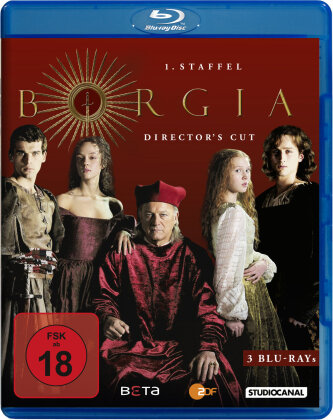 Borgia - Staffel 1 (Director's Cut, 3 Blu-rays)