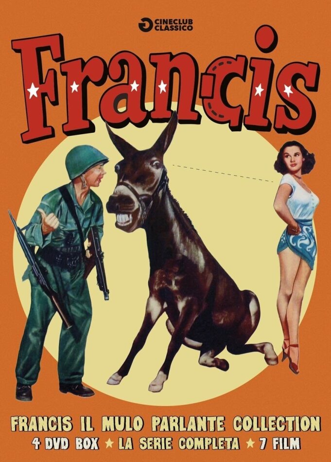Francis il mulo parlante collection - La serie completa s/w, 4 DVDs