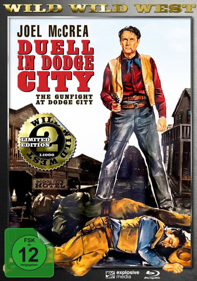 Duell in Dodge City (1959) Wild Wild West, Limited Edition, Blu-ray + DVD