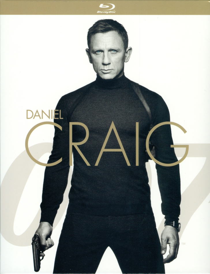 James Bond - Daniel Craig - Casino Royale / Quantum of Solace / Skyfall / Spectre 4 Blu-ray