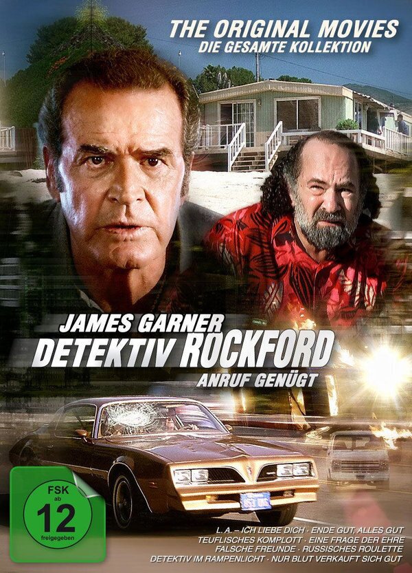 Detektiv Rockford - Anruf genügt - The original movies - Komplettbox 8 DVD