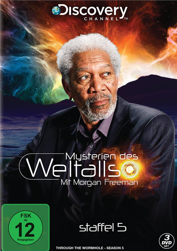 Mysterien des Weltalls - Mit Morgan Freeman - Staffel 5 Discovery Channel, 3 DVDs