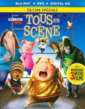 Tous en sc&egrave;ne (2016) (&Eacute;dition Sp&eacute;ciale, Blu-ray + DVD)