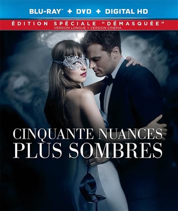 Cinquante nuances plus sombres (2017) (&Eacute;dition Sp&eacute;ciale "D&eacute;masqu&eacute;e", Version Cin&eacute;ma, Version Longue, Blu-ray + DVD)
