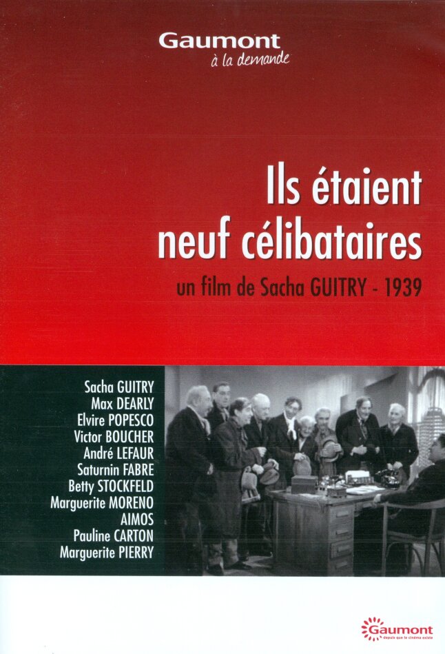 Ils étaient neuf célibataires (1939) Collection Gaumont à la demande, n/b