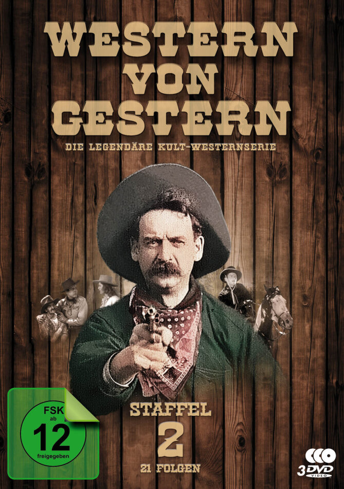 Western von Gestern - Staffel 2 b/w, 3 DVDs