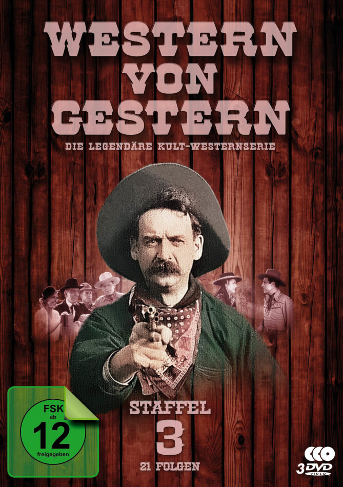 Western von Gestern - Staffel 3 b/w, 3 DVDs