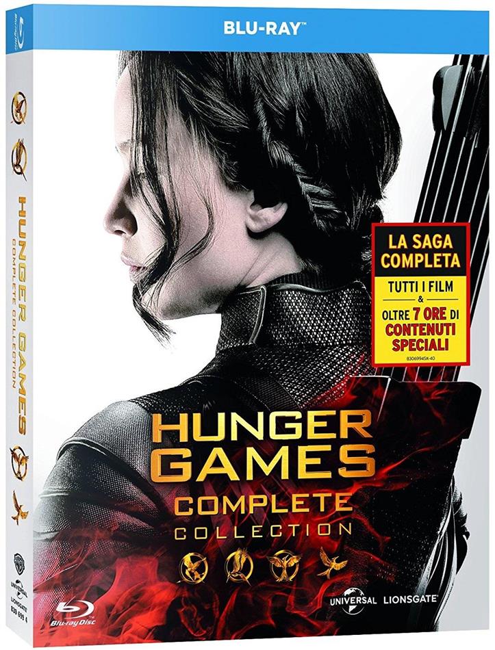 Hunger Games - Complete Collection Riedizione, 4 Blu-ray