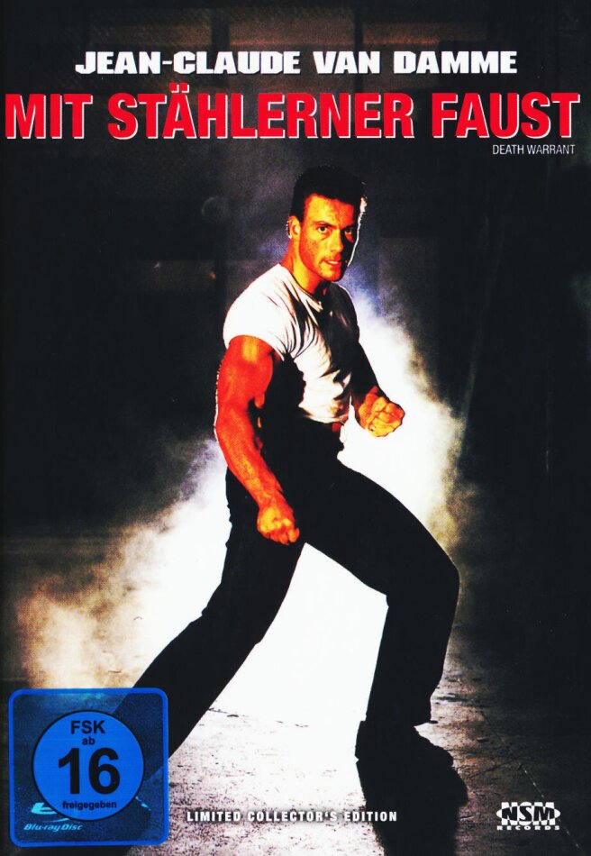 Mit stählerner Faust (1990) Cover A, Collector's Edition, Edizione Limitata, Mediabook, Uncut, Blu-ray + DVD