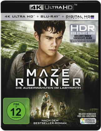 Maze Runner - Die Auserw&auml;hlten im Labyrinth (2014) (4K Ultra HD + Blu-ray)