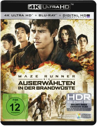 Maze Runner 2 - Die Auserw&auml;hlten in der Brandw&uuml;ste (2015) (4K Ultra HD + Blu-ray)