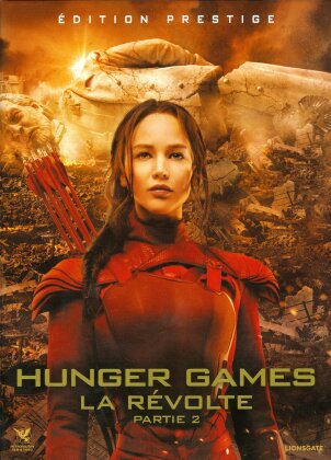 Hunger Games 4 - La R&eacute;volte - Partie 2 (2015) (&Eacute;dition Prestige, &Eacute;dition Limit&eacute;e, Blu-ray 3D + Blu-ray + 2 DVD)