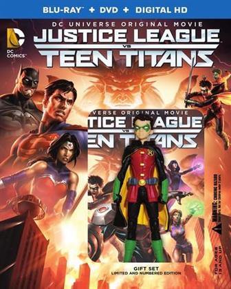 Justice League vs Teen Titans (2016) (Édition Deluxe, Blu-ray + DVD)