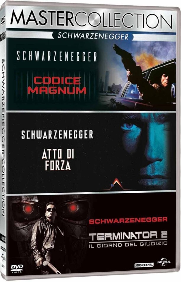 Arnold Schwarzenegger Collection - Terminator 2 / Atto di forza / Codice Magnum Master Collection, 3 DVD