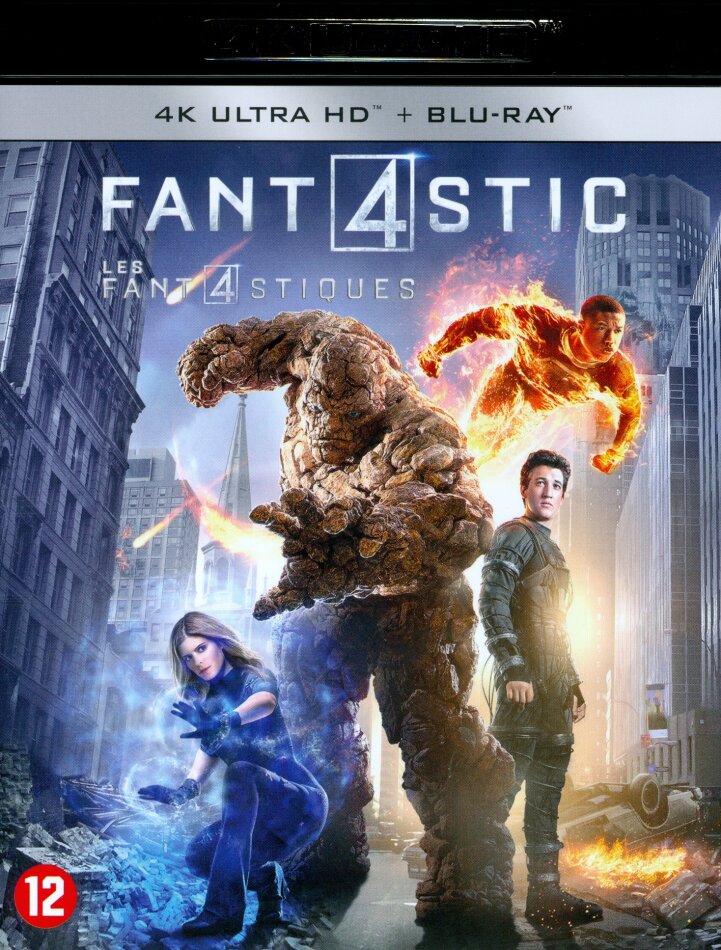 Fantastic 4 - Les 4 Fantastiques (2015) 4K Ultra HD + Blu-ray