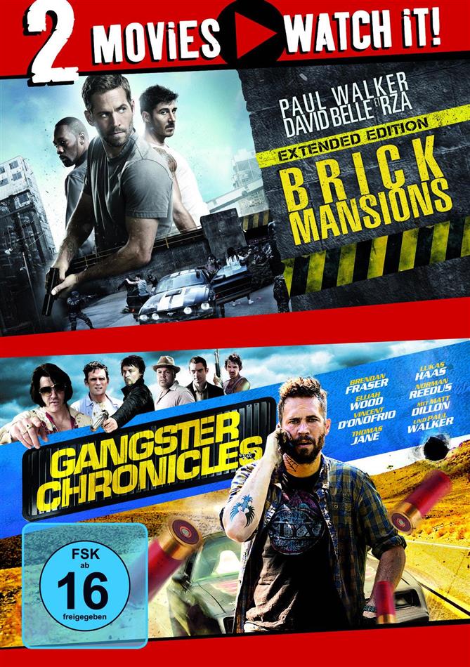 Brick Mansions / Gangster Chronicles 2 DVDs