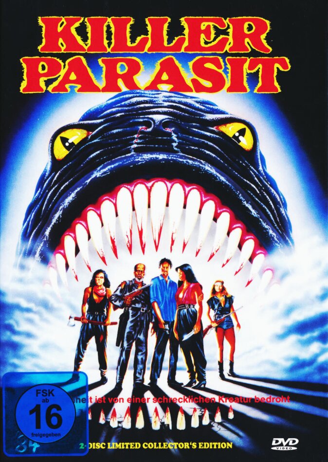 Killerparasit (1982) Cover A, Uncut, Limited Collector's Edition, Mediabook, 2 DVDs