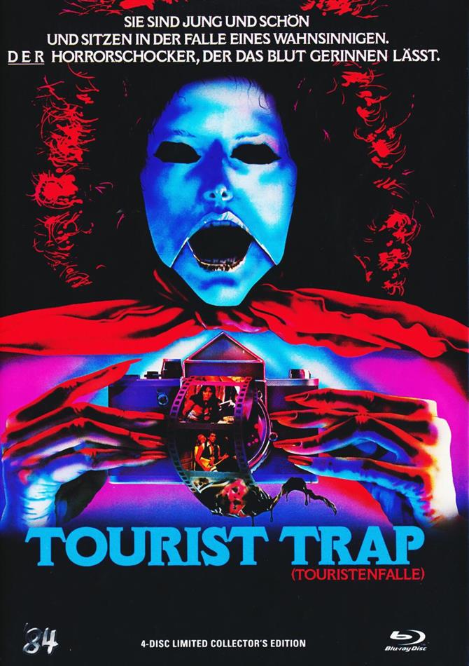 Tourist Trap (1979) Cover A, Collector's Edition, Edizione Limitata, Mediabook, Blu-ray + 2 DVD + CD