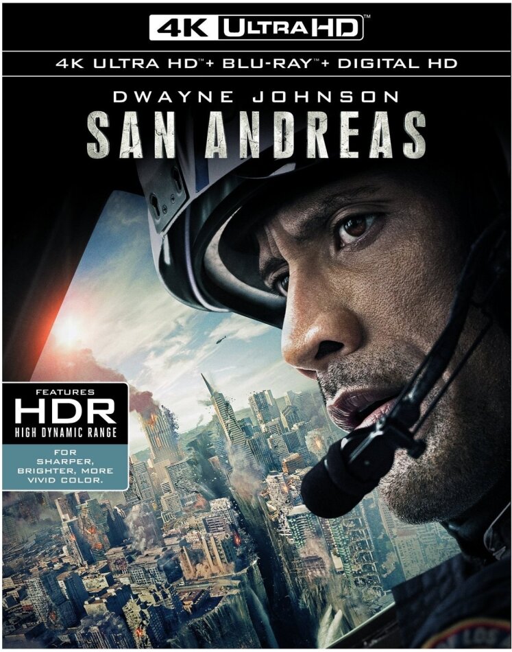 San Andreas (2015) 4K Ultra HD + Blu-ray