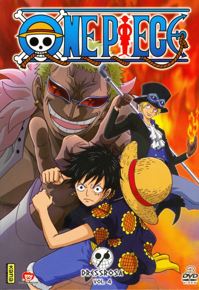 One Piece Dressrosa - Vol. 4 3 DVD
