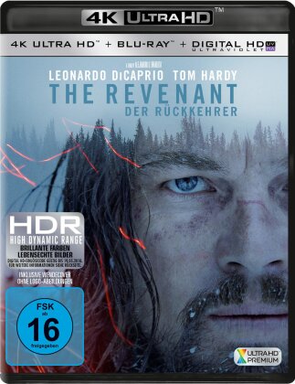 The Revenant - Der R&uuml;ckkehrer (2015) (4K Ultra HD + Blu-ray)
