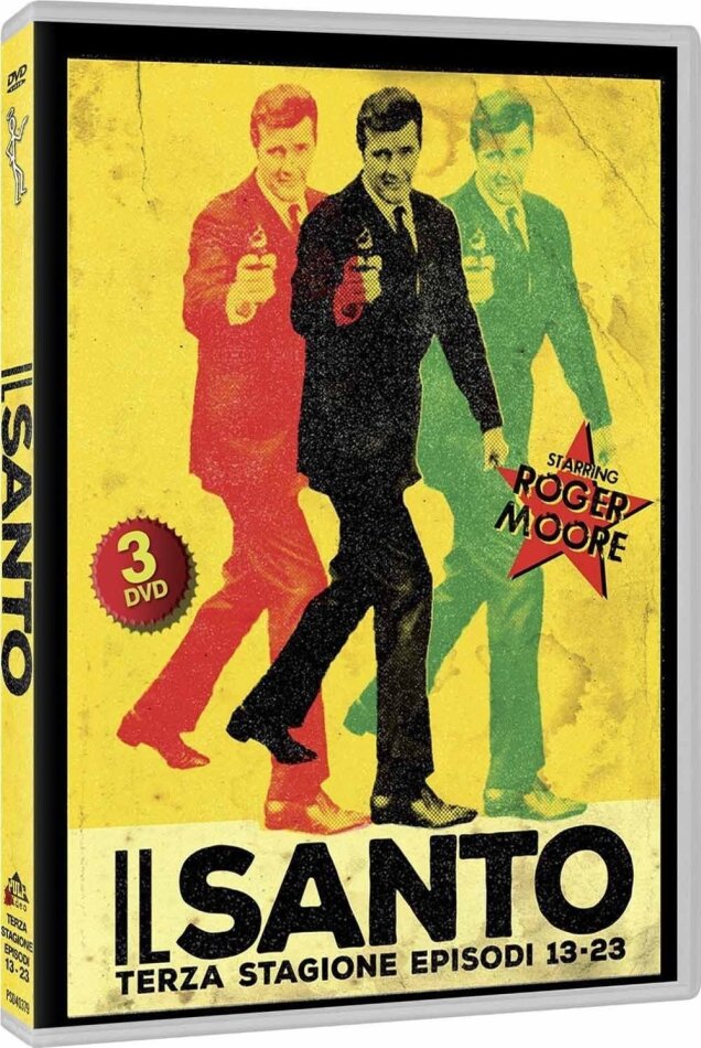 Il Santo - Stagione 3 - Vol. 2 b/w, 3 DVDs